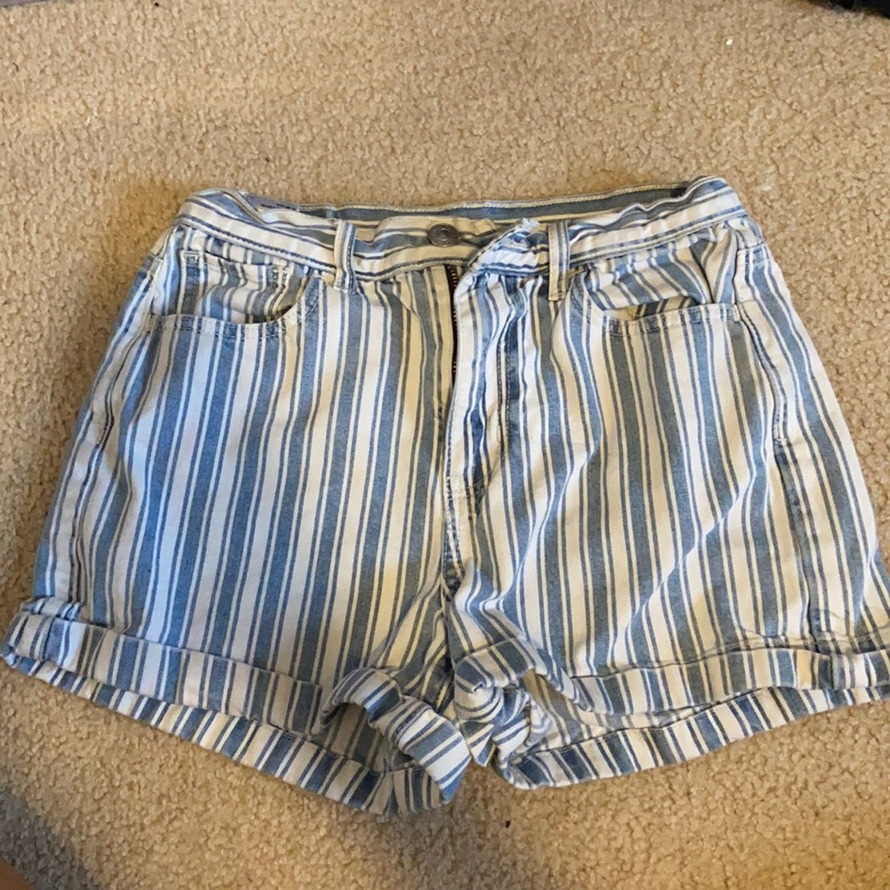 American eagle stripe shorts